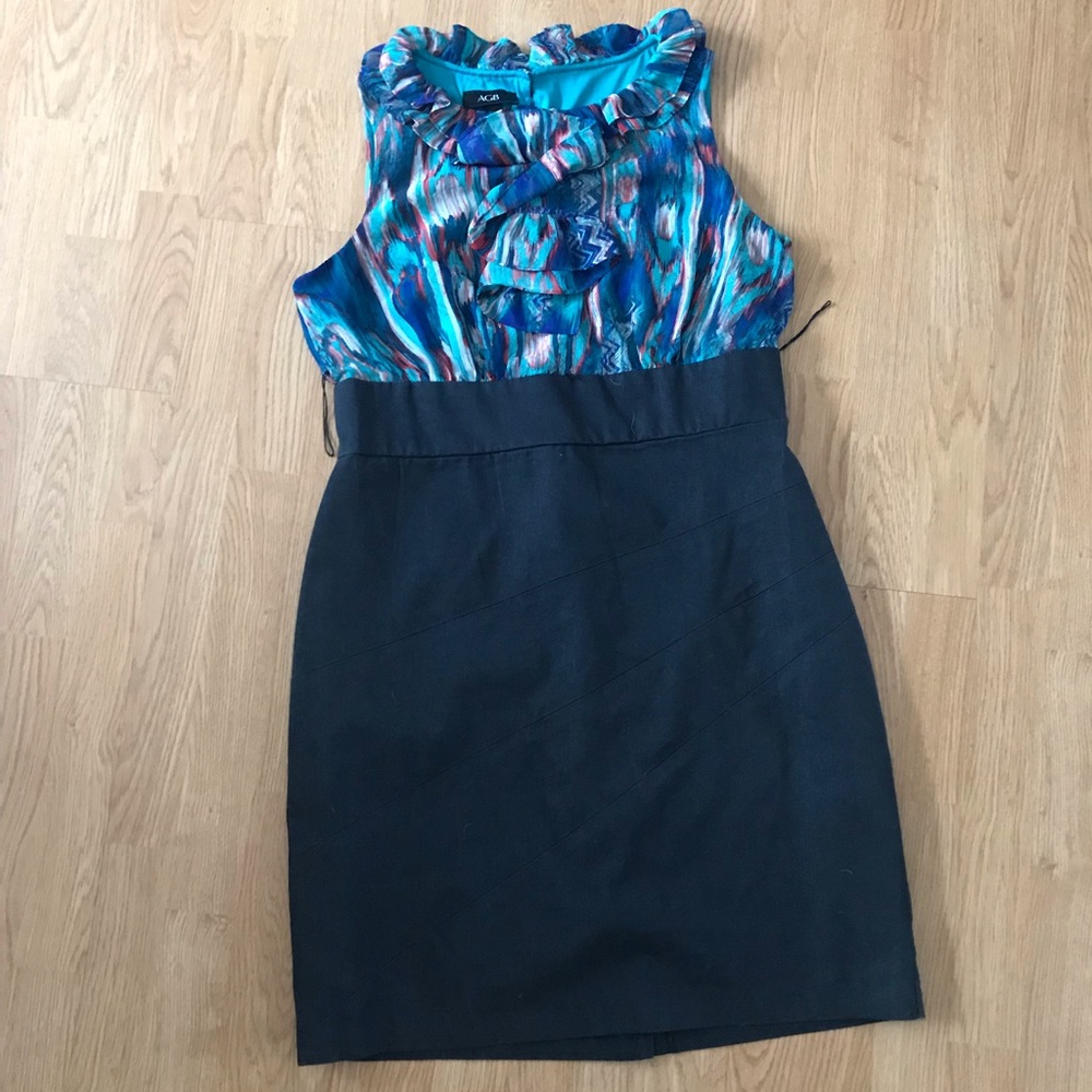 AGB work Dress Style without Belt